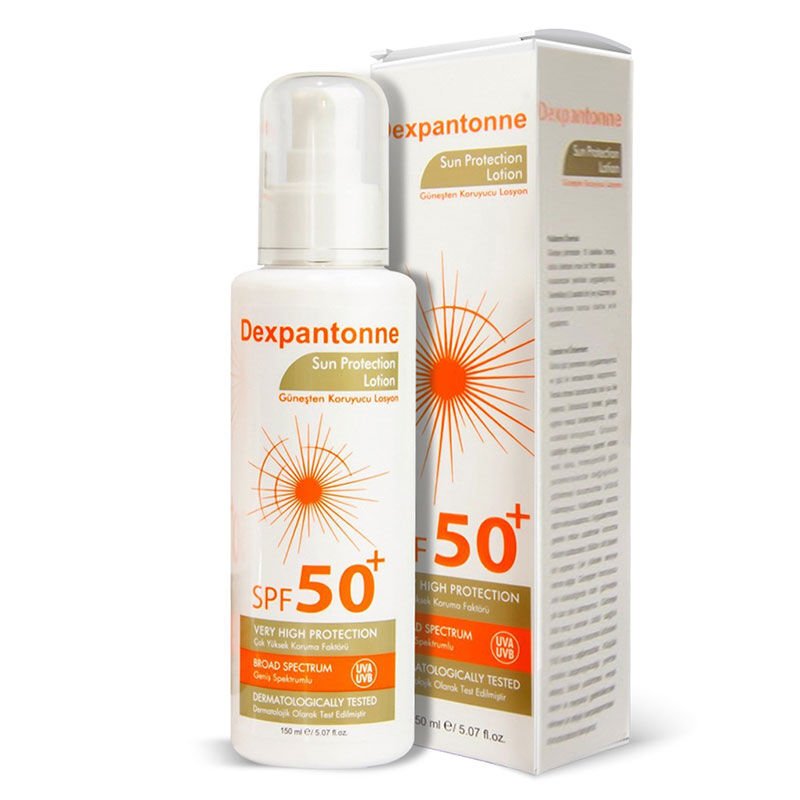 Sun Protection Lotion - SPF 50+ UVA/UVB High Protection with Panthenol - TryAladdin
