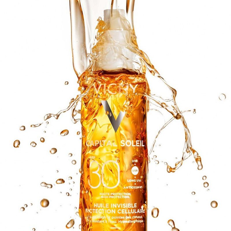 Sun Protection Oil - Invisible Finish with Squalene & Vitamin A SPF 30+ - TryAladdin