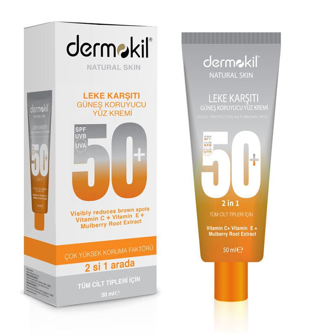 Sun Protective Face Cream - SPF 50+ Brightening & Anti - Spot Formula - TryAladdin