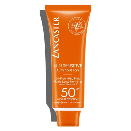 Sun Sensitive Milky Fluid - SPF50 High Protection & Radiant Tan - TryAladdin
