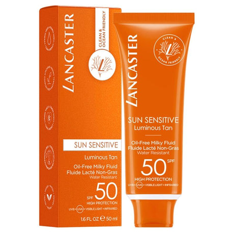 Sun Sensitive Milky Fluid - SPF50 High Protection & Radiant Tan - TryAladdin