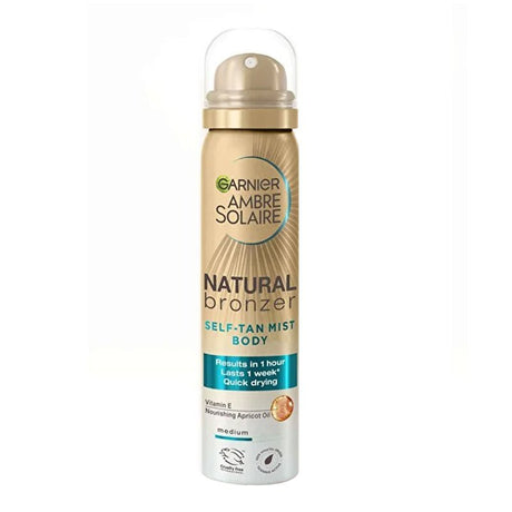 Sunless Bronzing Spray - Natural Radiant Tan with Vitamin E & Apricot Oil - TryAladdin