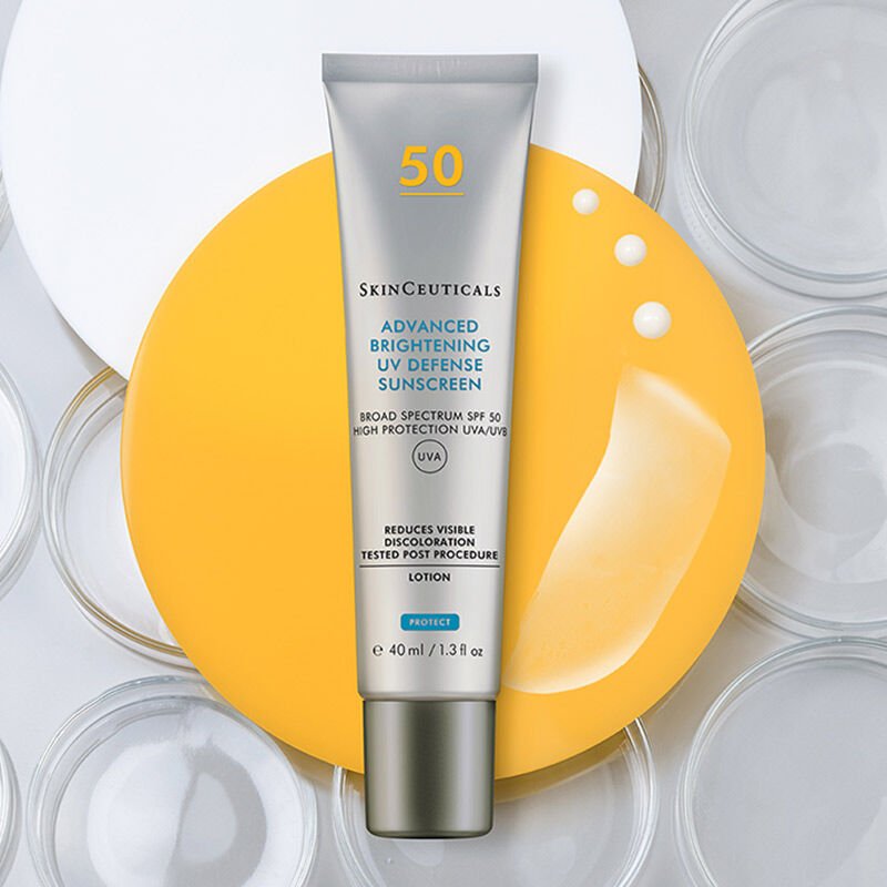 Sunscreen - Advanced Brightening UV Defense SPF 50 with Niacinamide - TryAladdin