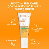 Sunscreen Cream - SPF 50+ for Oily Skin, Collagen & Hyaluronic Acid, Water Resistant - TryAladdin