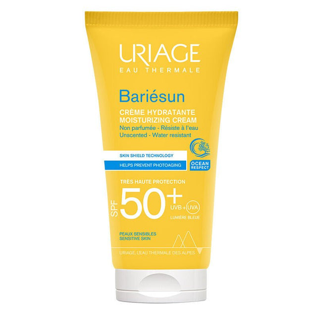 Sunscreen Cream - SPF50+ Fragrance - Free Hydrating for Sensitive Skin - TryAladdin