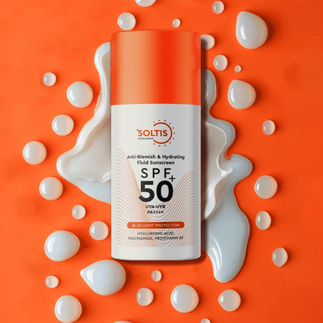 Sunscreen Fluid - Broad Spectrum SPF50+, Anti - Spot & Hydrating - TryAladdin