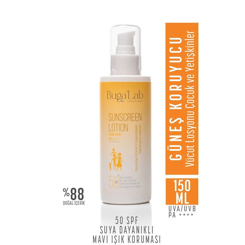 Sunscreen Lotion - SPF 50+ Broad Spectrum Hydrating with Panthenol & Vitamin E - TryAladdin