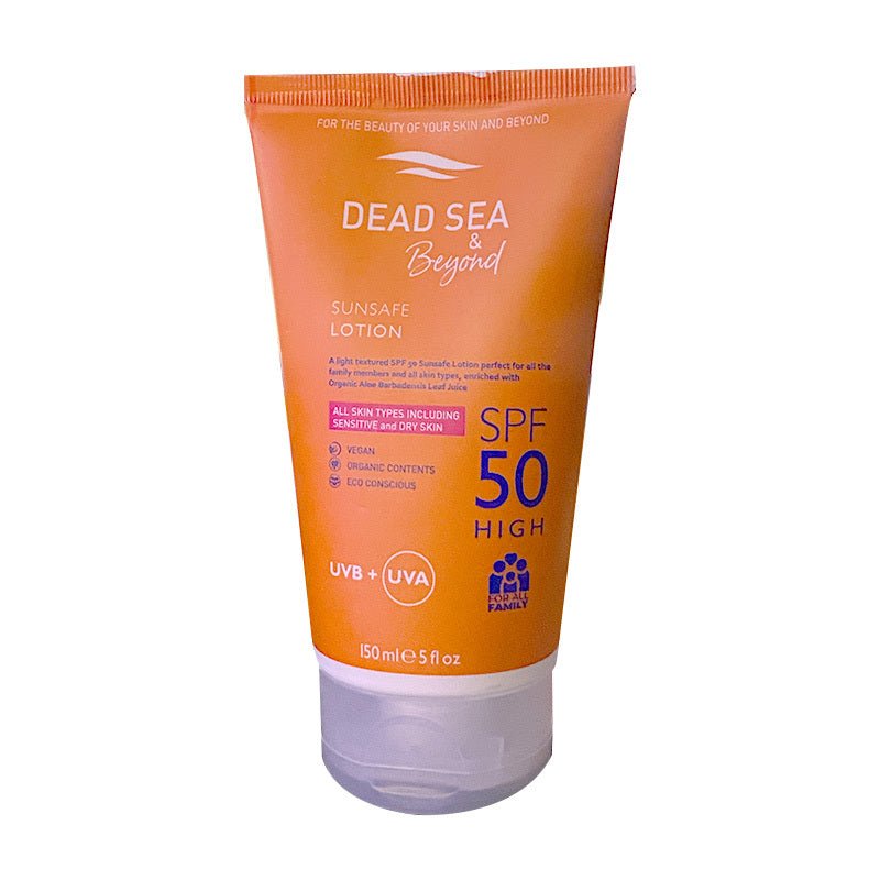 Sunscreen Lotion - SPF50+ Broad Spectrum with Organic Aloe & Shea - TryAladdin