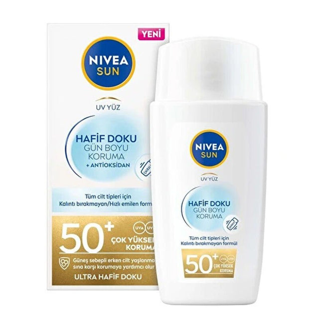 Sunscreen - SPF 50+ Ultra - Lightweight, Fast - Absorbing Niacinamide Formula - TryAladdin