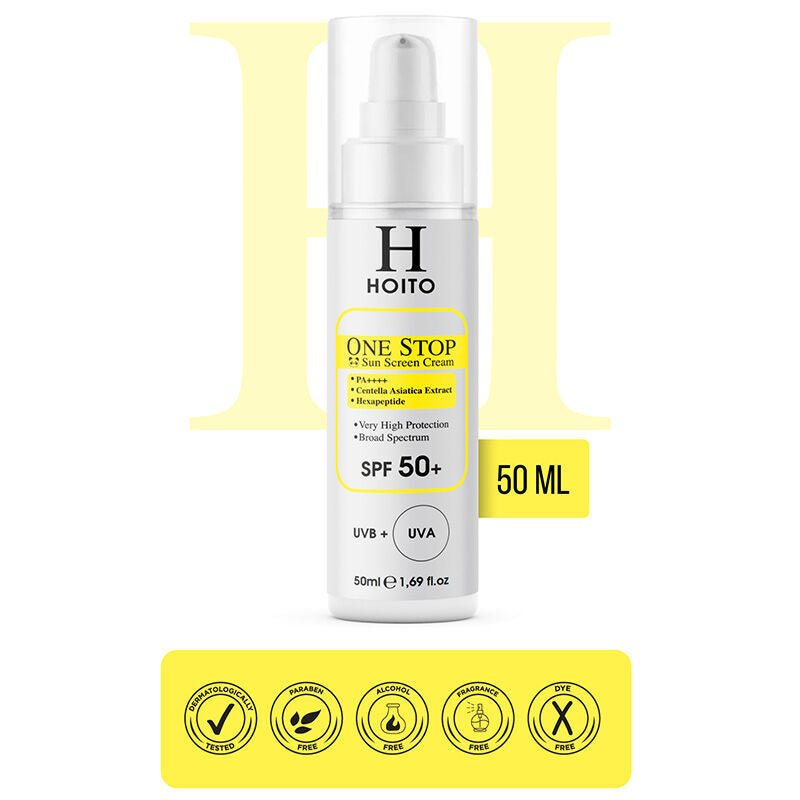 Sunscreen SPF50+ - Brightening & Firming Cream with Vitamin E & HA - TryAladdin