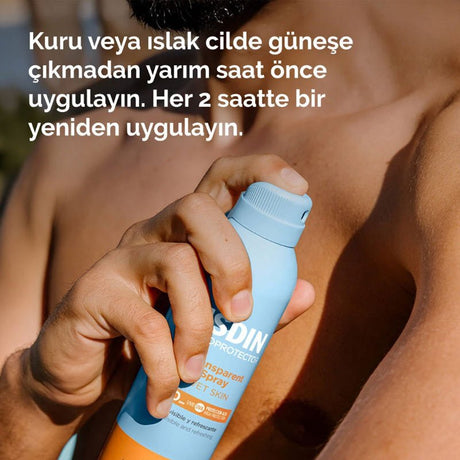 Sunscreen Spray - Transparent Wet Skin SPF 50+ Protection - TryAladdin