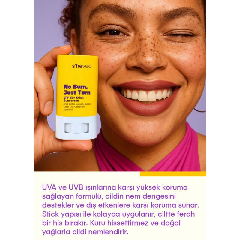 Sunscreen Stick - SPF 50+ High Protection & Nourishing Natural Oils - TryAladdin