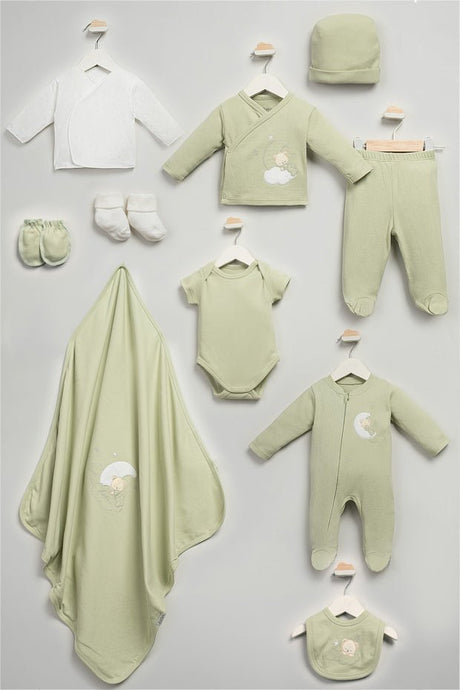 Sweet Dreams Newborn Layette Set - 10 - Piece Boxed - TryAladdin