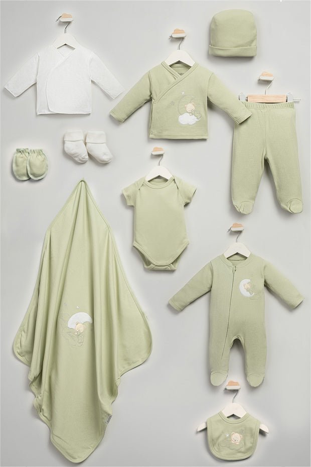 Sweet Dreams Newborn Layette Set - 10 - Piece Boxed - TryAladdin