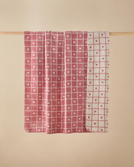 Premium-Acrylic-Cotton-TV-Blanket-Sweet-Hearts-Design-Pink