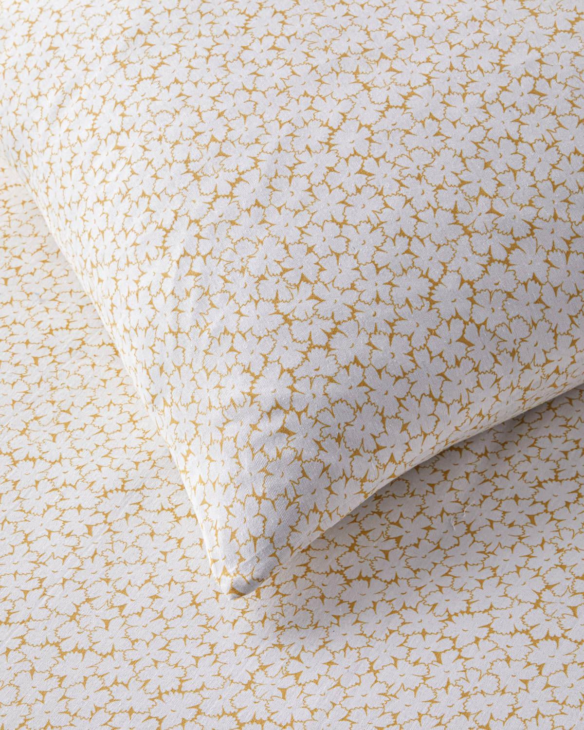 Hochwertiges, bügelleichtes Bettbezug-Set für Doppelbett mit Spannbettlaken, Ölgrün