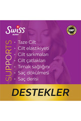 Swiss Bork Hair Skin Nails Supplement - Collagen Complex, 30 Veggie Capsules - TryAladdin