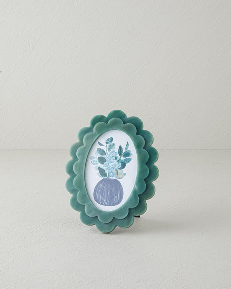 Sydney Collection Green Decorative Picture Frame