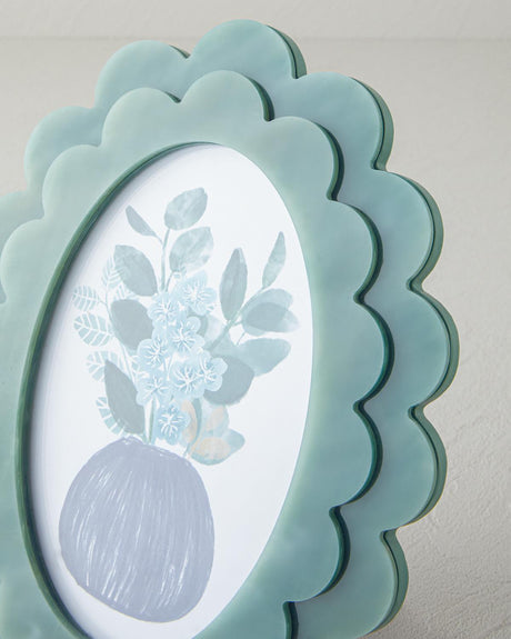 Sydney Collection Green Decorative Picture Frame