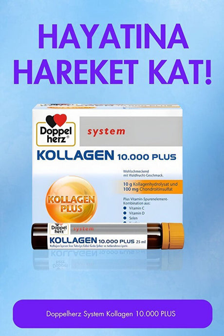 System Kollagen 10.000 Plus - 30 x 25ml Liquid Flacons - TryAladdin