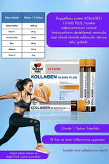 System Kollagen 10.000 Plus - 30 x 25ml Liquid Flacons - TryAladdin