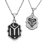 Sterling Silver Ottoman Inspired Kayi Tribe Emblem Necklace