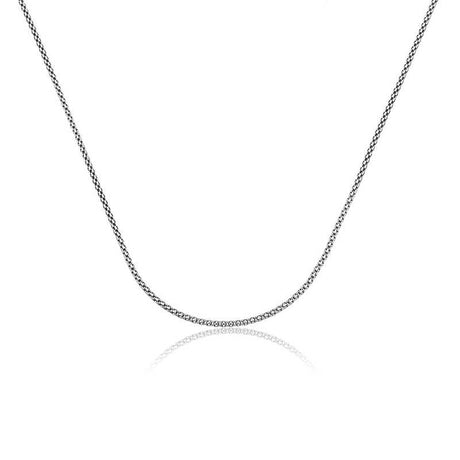 Sterling Silver Necklace - Classic Durable Link Chain