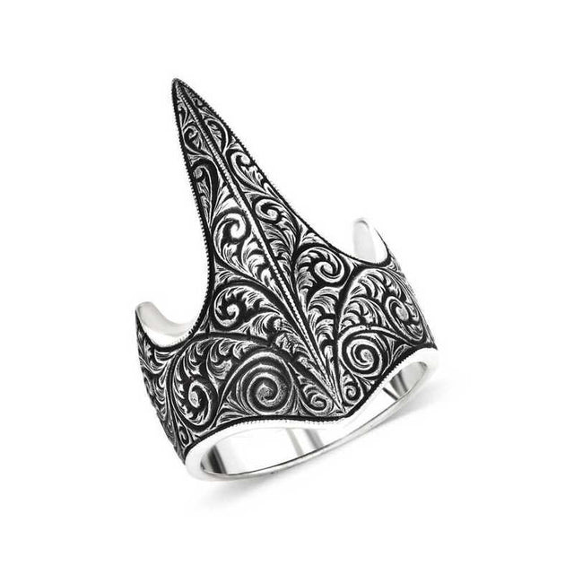 Premium Handcrafted Silver Archer's Thumb Ring
