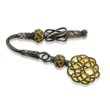 Handcrafted Trabzon Kazaz Silver-Tone & Gold-Tone Tesbih Tassel