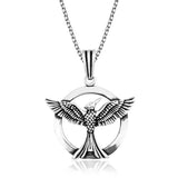 Necklace - Sterling Silver Mockingjay Bird Pendant
