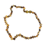 Amber Beaded Necklace - Natural Organic Style