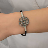 Sterling Silver Kazaziye Weave Celtic Knot Bracelet