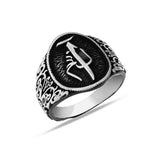 Sterling Silver Elif Lam Mim Men's Ring