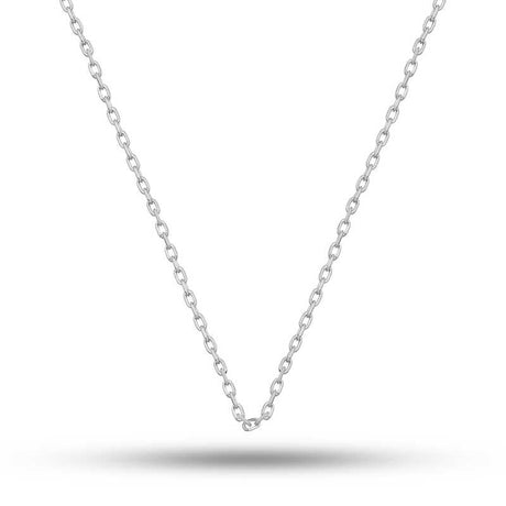 Necklace Chain - Sterling Silver Dainty Curb Link Minimalist Design