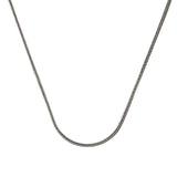 Sterling Silver Foxtail Chain Necklace - Timeless Design