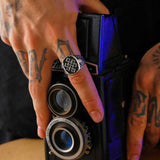 Premium Men's Sterling Silver Knot Design Ring