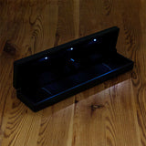 Illuminated Black Jewelry Presentation Box - For Bracelets & Rosaries