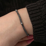 Sterling Silver Braided Bracelet - Artisan Kazaziye Weave