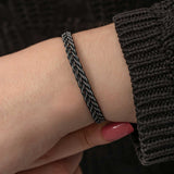 Pulsera - Diseño trenzado Kazaziye en plata de ley