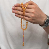 Amber Prayer Beads - Traditional Handcrafted Tesbih