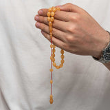 Amber Prayer Beads - Traditional Handcrafted Tesbih