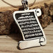 Taki | Ayetel Kursi Islamic Motivated Silver Necklace with Chain