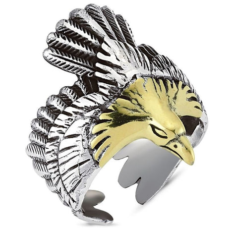 Taki | Men's Silver Eagle Ring