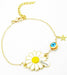 Taki | Personalized Nazar Evil Eye Daisy Bracelet