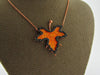 Taki | Sycamore Leaf Women's Silver Leaf Necklace with Sycamore Leaf Stone