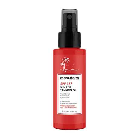 Tanning Oil - Sun Kiss SPF15 Protection & Nourishing Formula - TryAladdin