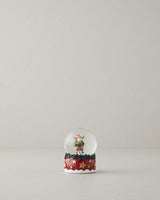 Premium Red Decorative Snow Globe Collectible Display