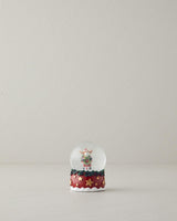 Premium Red Decorative Snow Globe Collectible Display