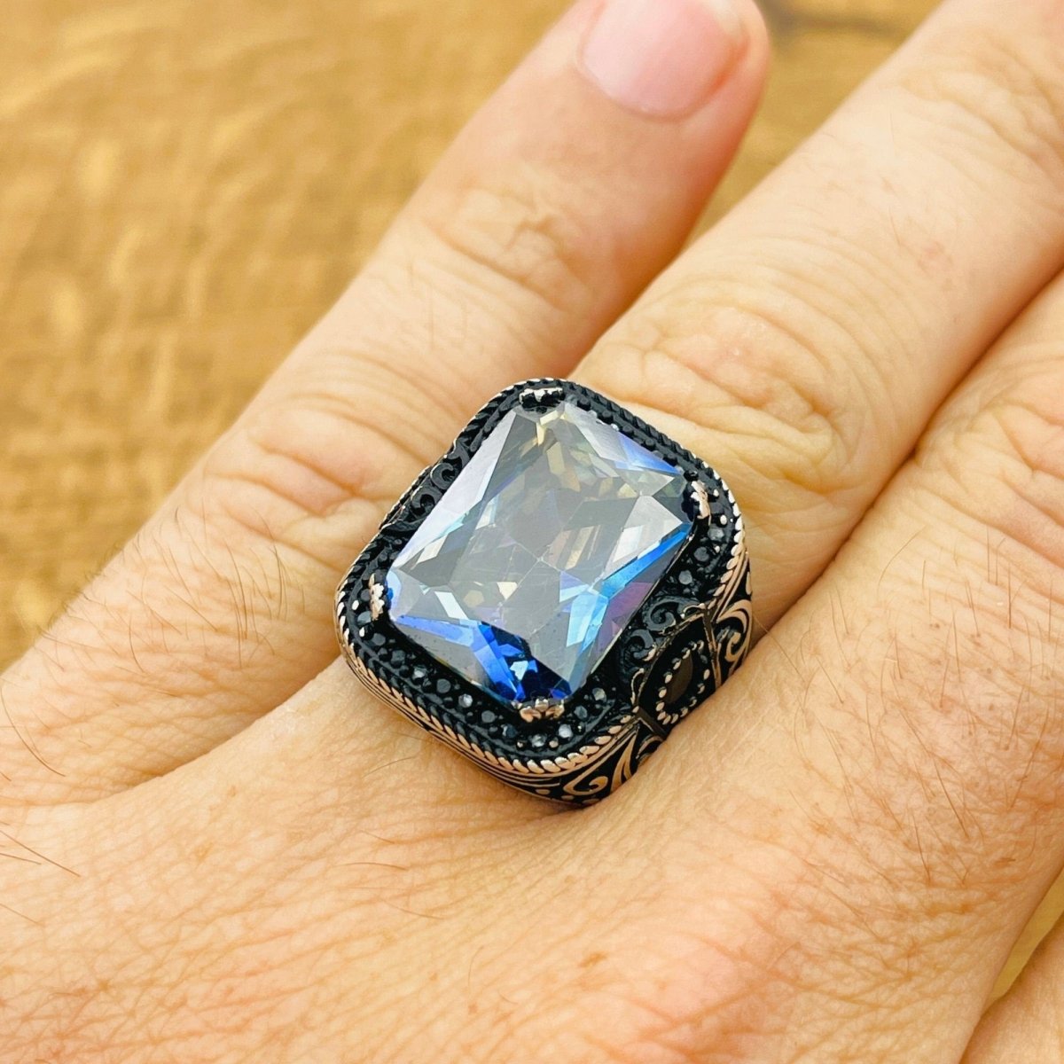 Tanzanite Stone Ring