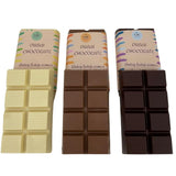 Taze | Dubai Chocolate Assortment 3 Pieces - Dark, White & Milk Chocolates